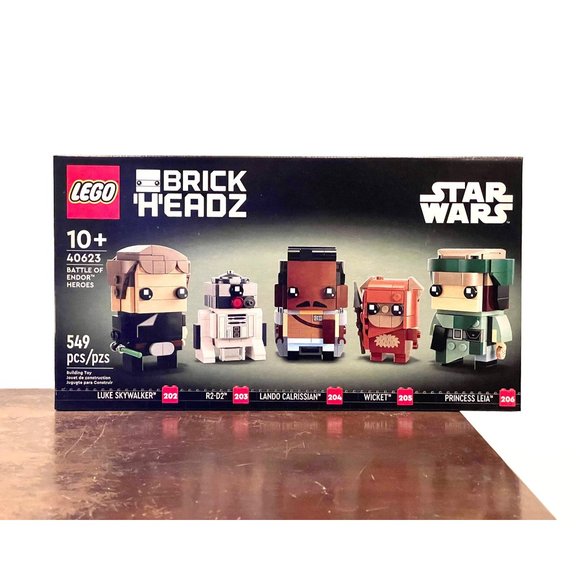 LEGO Brickheadz 40623 Star Wars Battle of Endor Heroes Building Set NEW - Picture 1 of 13